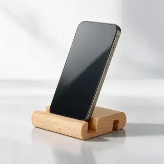 Подставка для смартфона из массива бука «Cradle»