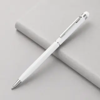 Ручка-стилус металлическая шариковая «Jucy Soft» soft-touch