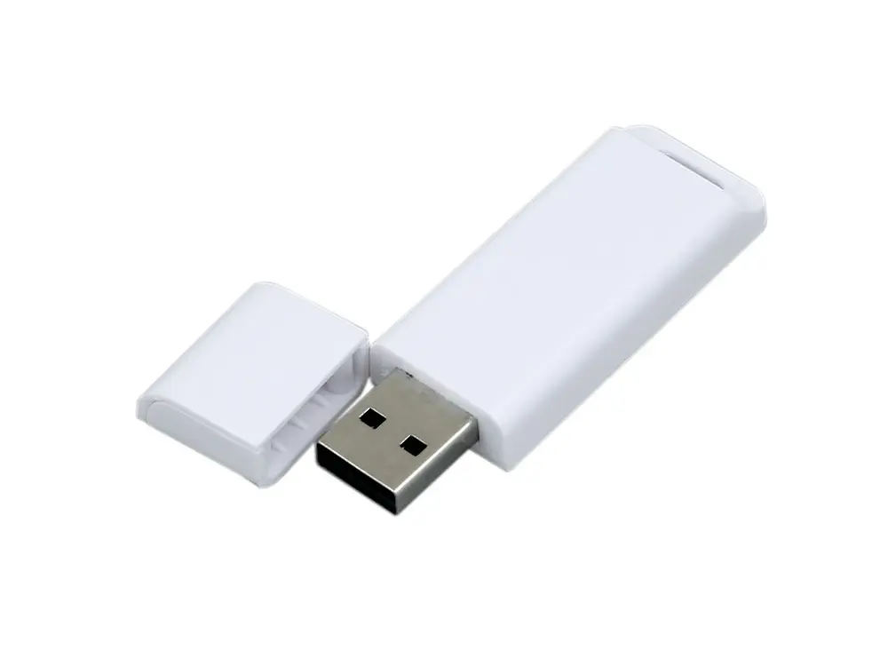 USB 2.0- флешка на 16 Гб с оригинальным двухцветным корпусом — изображение 2