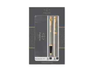 Набор Parker «IM Core Brushed Metal GT»: ручка шариковая, ручка роллер
