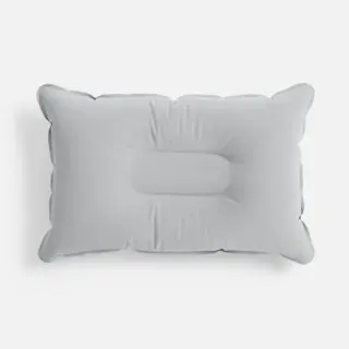 Надувная подушка Pillowish, серая