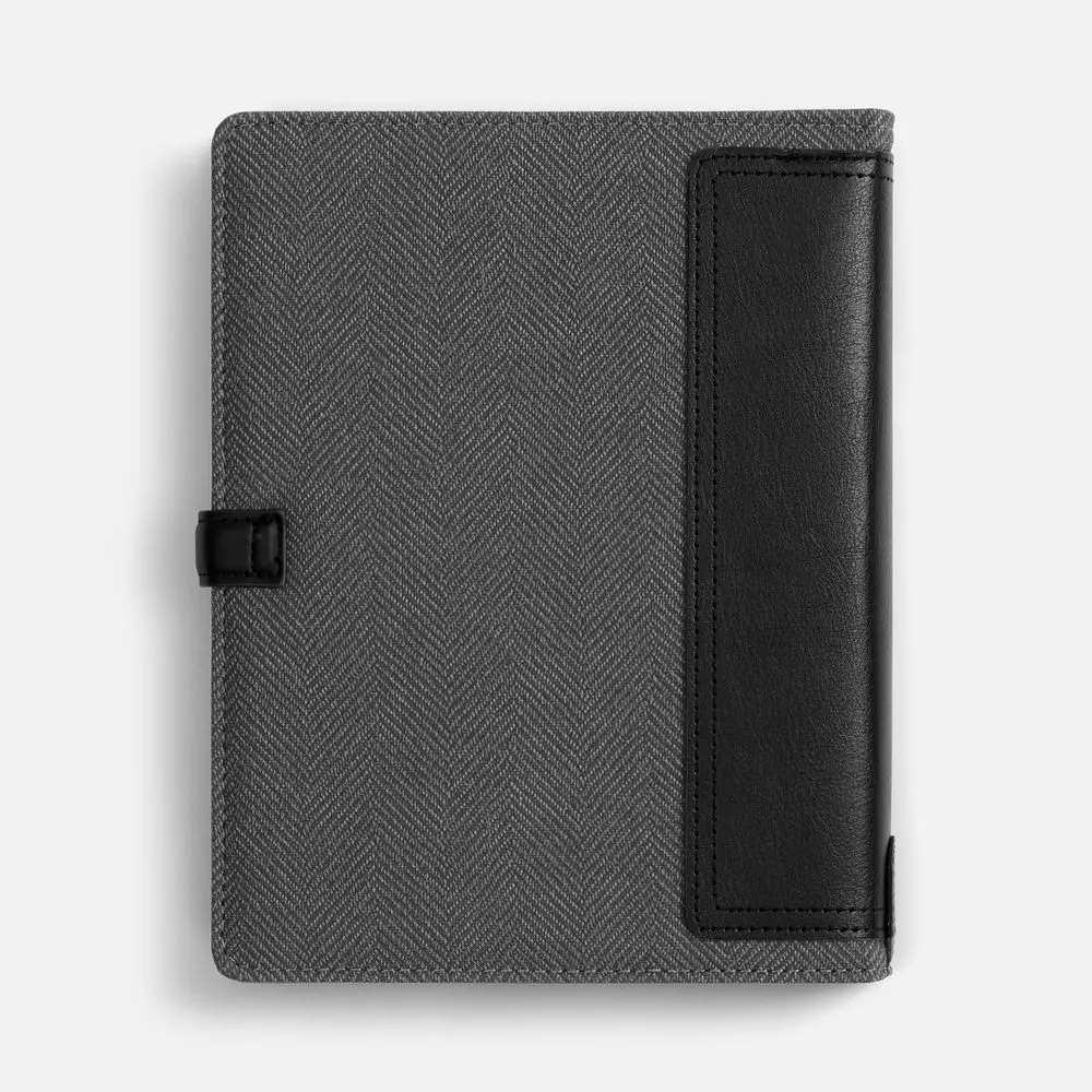 Ежедневник-органайзер Twill, недатированный, черный — изображение 2