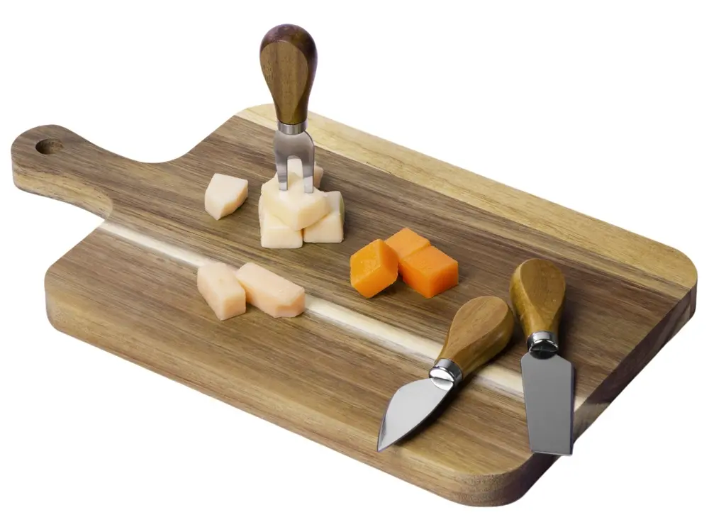 Набор для сыра из акации «Parmesan» — изображение 2
