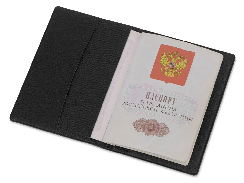 Обложка для паспорта с RFID защитой отделений для пластиковых карт «Фэйвор» — изображение 2
