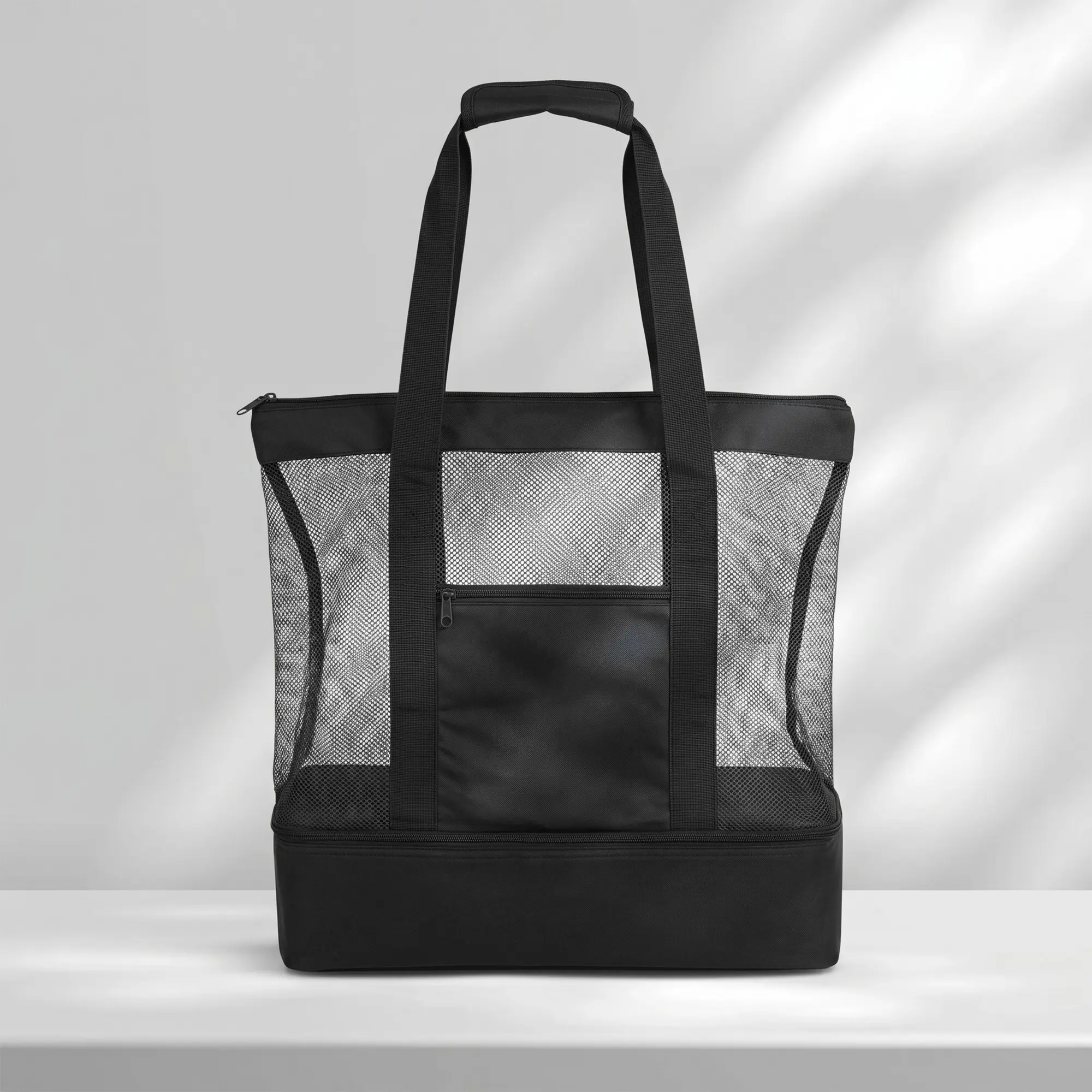 Сумка для шопинга и пляжа «Coolmesh» с изотермическим отделением внизу