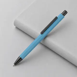 Металлическая шариковая ручка «Ellipse gum» soft touch с зеркальной гравировкой