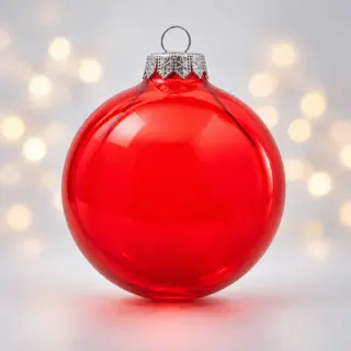 Стеклянный елочный шар «Frozi»