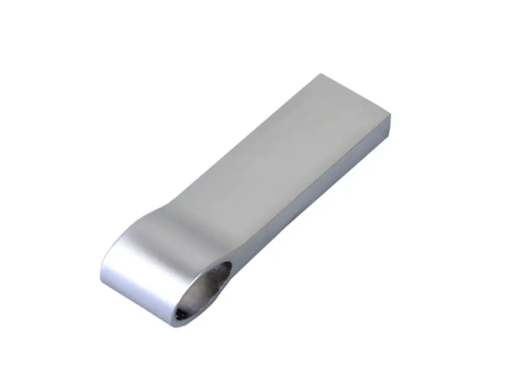 USB 2.0-флешка на 4 Гб с мини чипом и боковым отверстием для цепочки — изображение 3