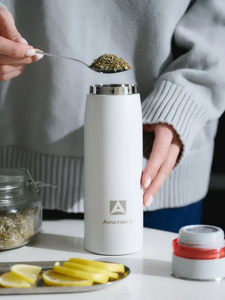 Термокружка «Арктика 420» с ситечком — изображение 6