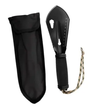 Многофункциональная лопата Hortis, черная